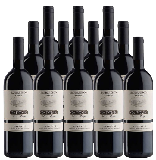 Ca' Rome Barbaresco Romano Marengo Chiaramanti 2020 750 ML (12 Bottles)