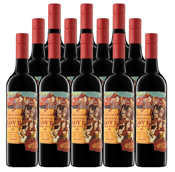 Mollydooker Shiraz Carnival Of Love Mclaren Vale 2022 750 ML (12 Bottles)