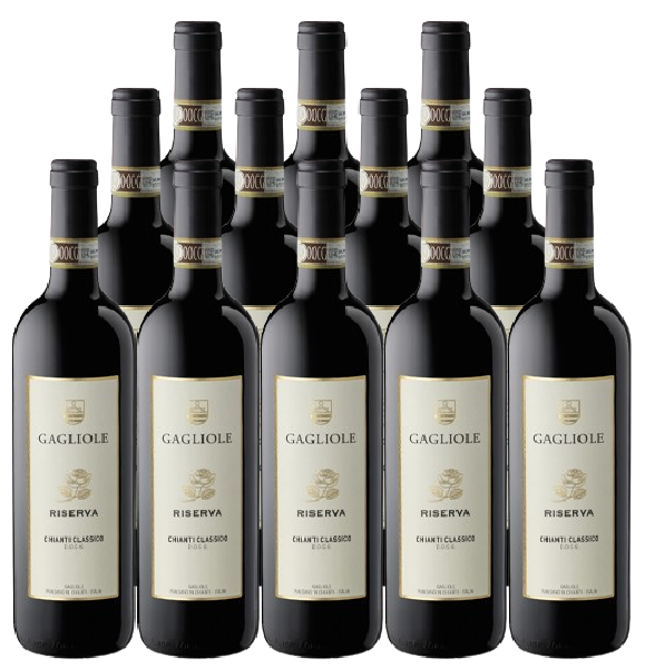 Gagliole Chianti Classico Riserva 2020 750 ML (12 Bottles)