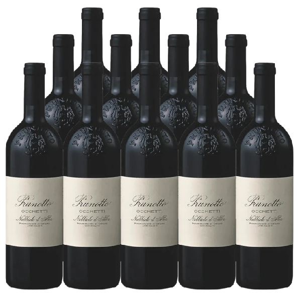 Prunotto Nebbiolo Occhetti Langhe 2023 750 ML (12 Bottles)