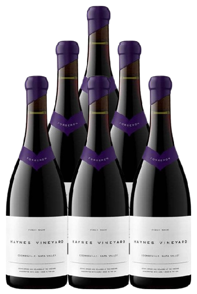Haynes Vineyard Pinot Noir Forgeron Coombsville 2021 750 ML (6 Bottles)