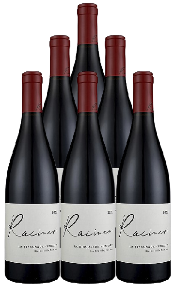 Racines Pinot Noir La Rinconada Vineyard Santa Rita Hills 2020 750 ML (6 Bottles)