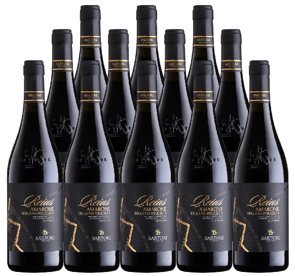 Sartori Di Verona Amarone Della Valpolicella Classico Reius 2020 750 ML (12 Bottles)