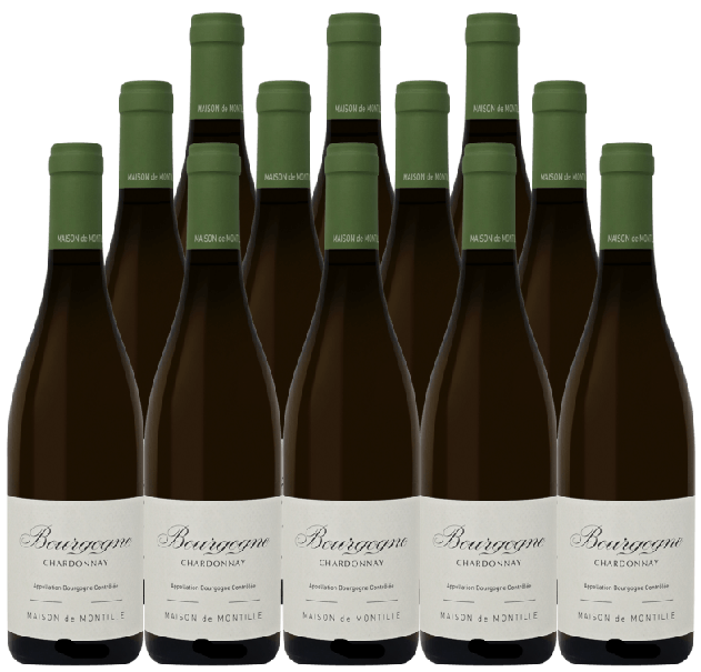 Domaine de Montille Bourgogne Chardonnay 2022 750 ML (12 Bottles)