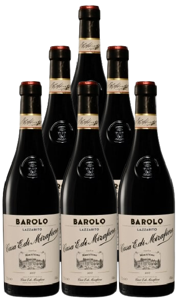 Casa E. De Mirafiore Barolo Lazzarito 2017 750 ML (6 Bottles)