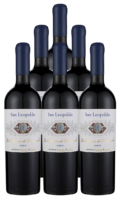 La Casaccia Di Franceschi Merlot Di Toscana San Leopoldo 2020 750 ML (6 Bottles)