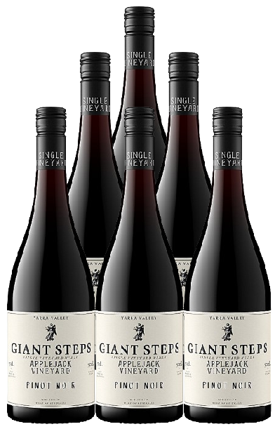 Giant Steps Pinot Noir Single Vineyard Applejack Vineyard Yarra Valley 2022 750 ML (6 Bottles)