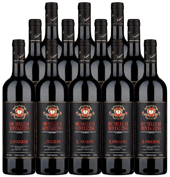 Tenuta Il Poggione Brunello di Montalcino 2020 750 ML (12 Bottles)