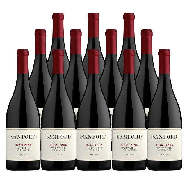 Sanford Pinot Noir Santa Rita Hills 2023 750 ML (12 Bottles)