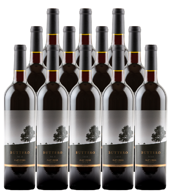 Flat Creek Red Wine Buttero Texas 750 ML (12 Bottles)