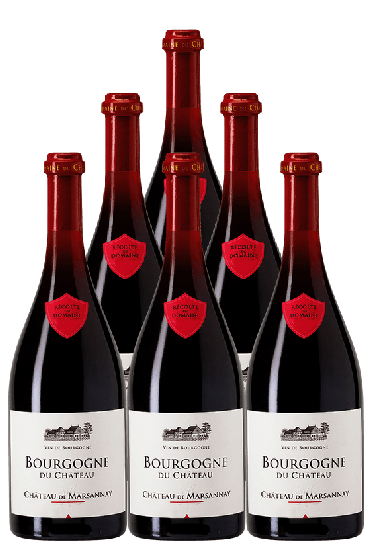 Chateau De Marsannay Bourgogne Pinot Noir Bourgogne Du Chateau 2022 750 ML (6 Bottles)