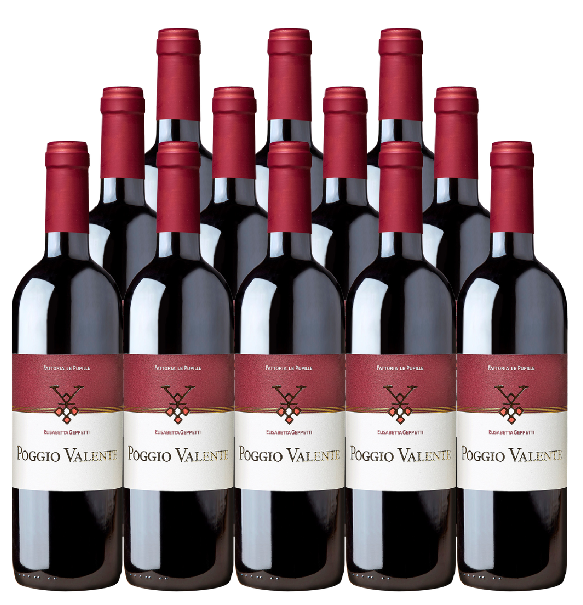 Fattoria Le Pupille Morellino Di Scansano Poggio Valente 2022 750 ML (12 Bottles)