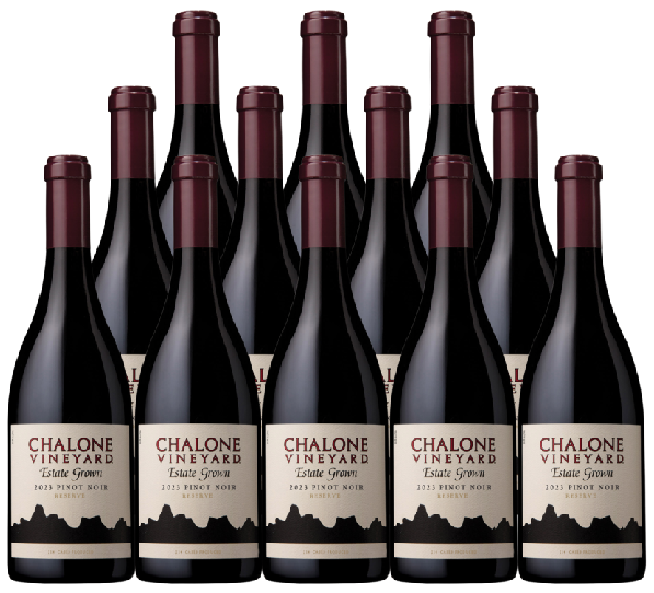 Chalone Vineyard Pinot Noir Estate Grown Chalone 2023 750 ML (12 Bottles)