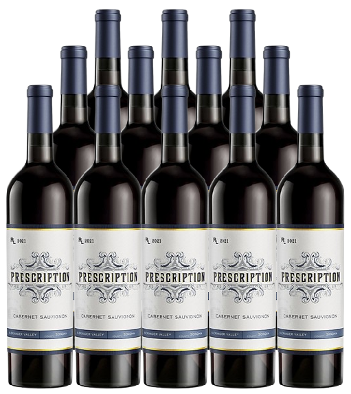 Prescription Cabernet Sauvignon Alexander Valley 2021 750ML (12 Bottles)