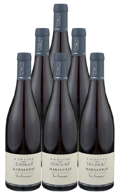 Philippe & Vincent Lecheneaut Marsannay Les Sampagny 2019 750 ML (6 Bottles)