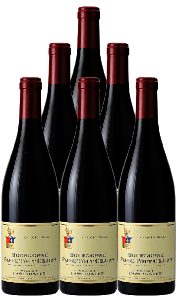 Domaine Castagnier Bourgogne Passe Tout Grains 2021 750 ML (6 Bottles)