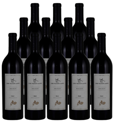 Long Meadow Ranch Merlot Napa Valley 2018 750 ML ( 12 Bottles )