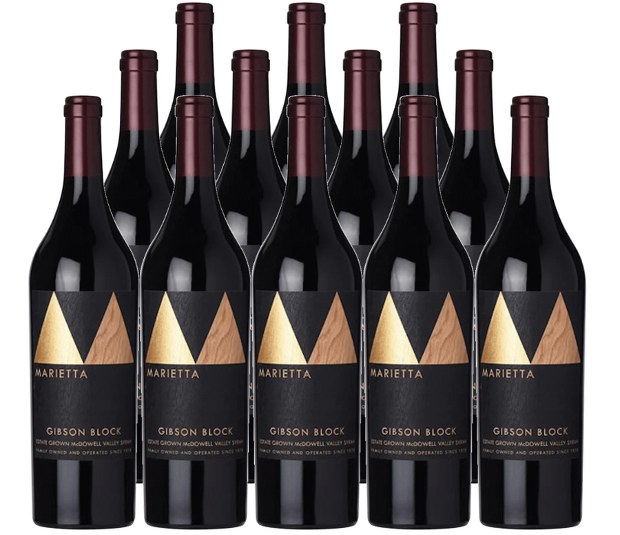 Marietta Syrah Gibson Block 750 ML (12 Bottles)