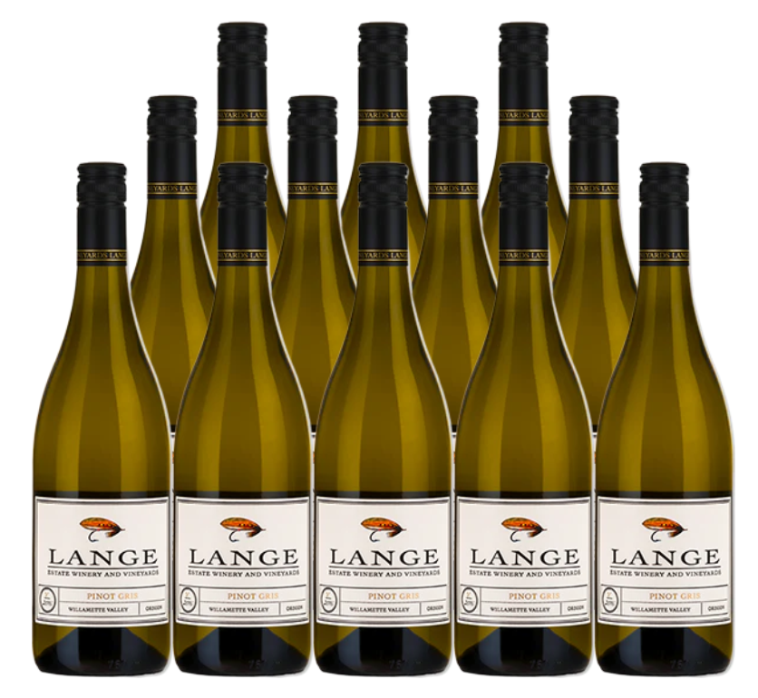Lange Estate Pinot Gris Willamette Valley 750 ML (12 Bottles)