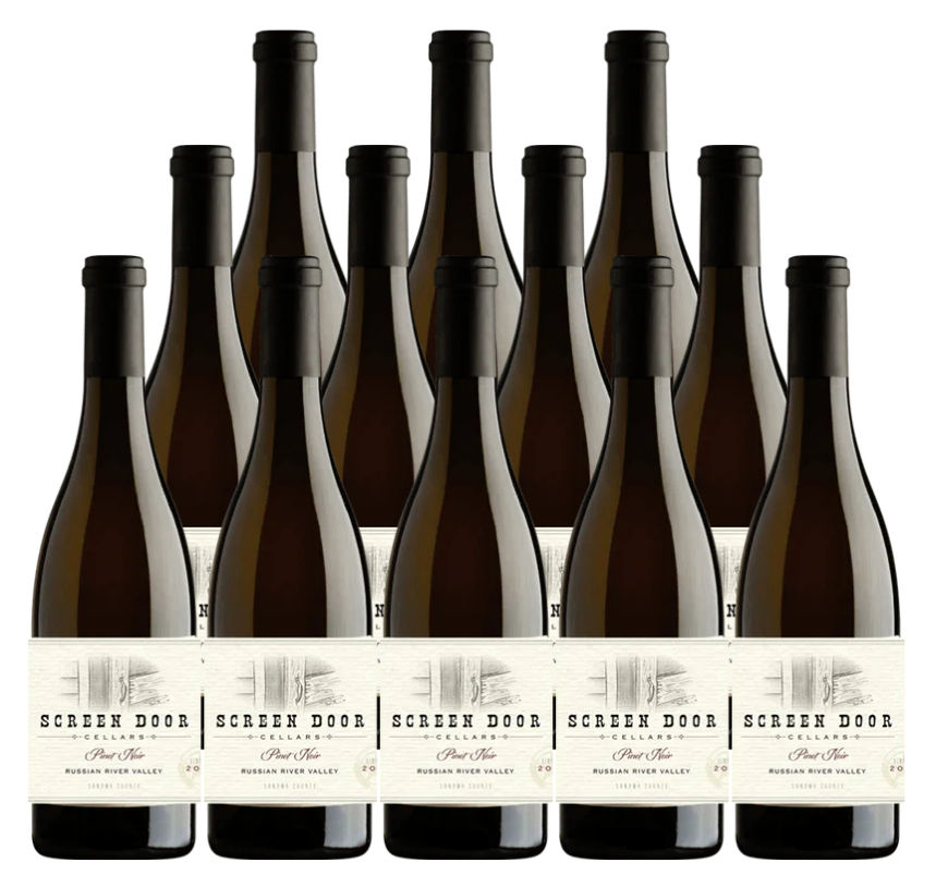 Screen Door Cellars Pinot Noir 750 ML (12 Bottles)