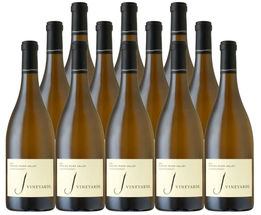 J Vineyards Winery Chardonnay Russian River Valley 750 ML (12 Bottles)
