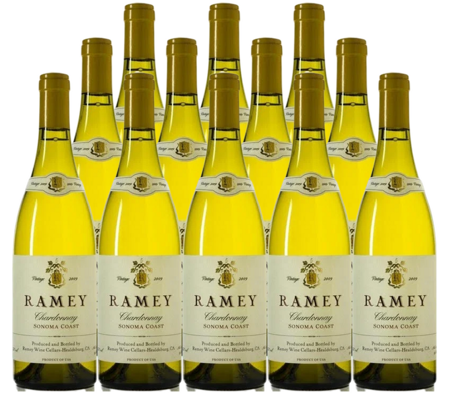 Ramey Chardonnay Sonoma Coast 750 ML (12 Bottles)