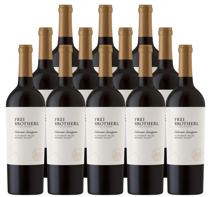 Frei Brothers Cabernet Sauvignon Alexander Valley 750 ML (12 Bottles)