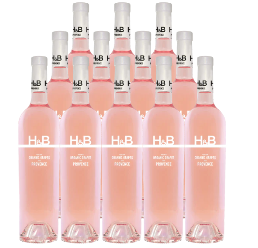 Hecht & Bannier Cotes de Provence Rose 2023 750 ML (12 Bottles)