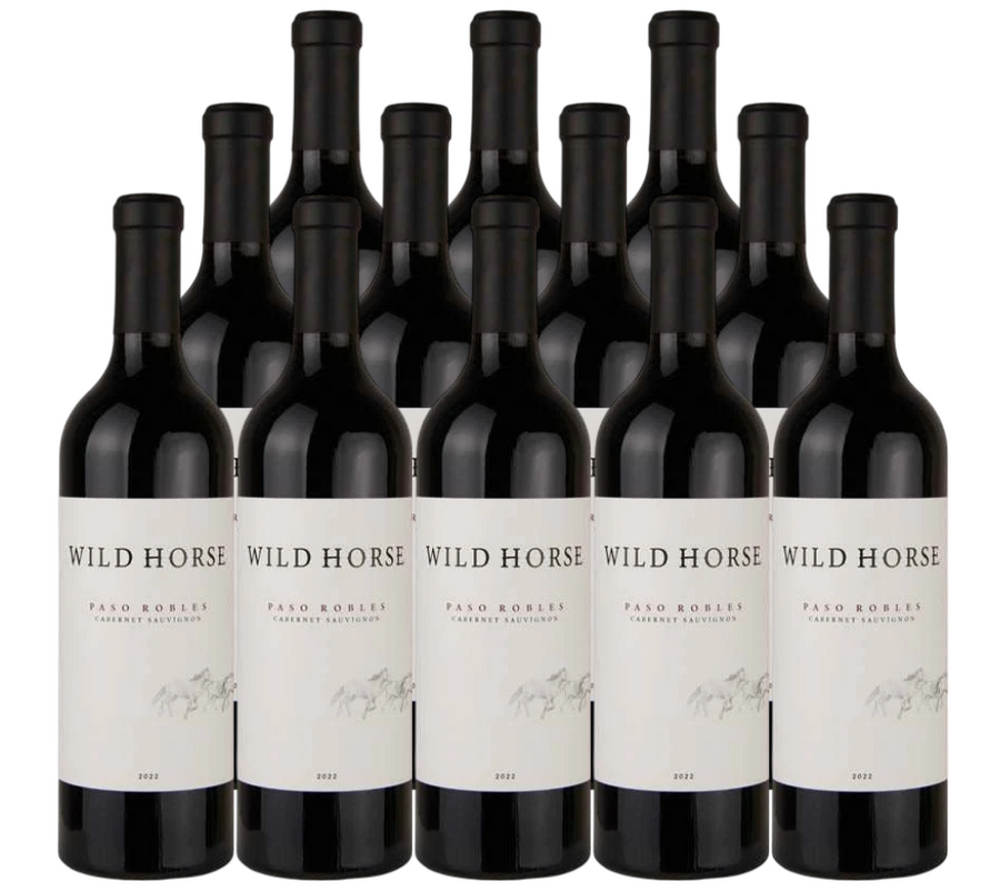 Wild Horse Paso Robles Cabernet Sauvignon 750 ML (12 Bottles)