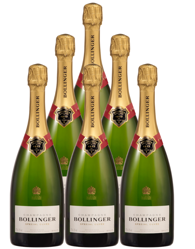 Bollinger Brut Special Cuvee 750 ML (6 Bottles)