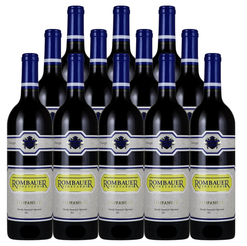 Rombauer Vineyards Zinfandel 750 ML (12 Bottles)