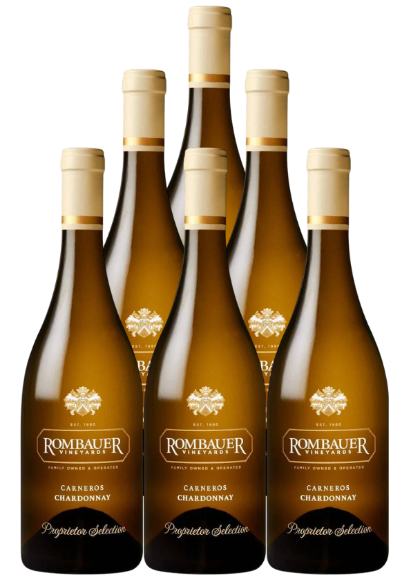Rombauer Vineyards Chardonnay Proprietor Selection 750 ML (6 Bottles)