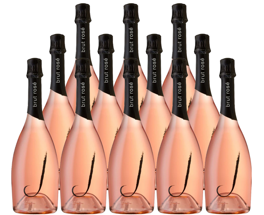 J Vineyards and Winery Brut Rose Russian River Valley 750 ML (12 Bottles)