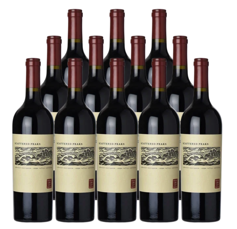 Scattered Peaks Napa Valley Cabernet Sauvignon 750 ML (12 Bottles)