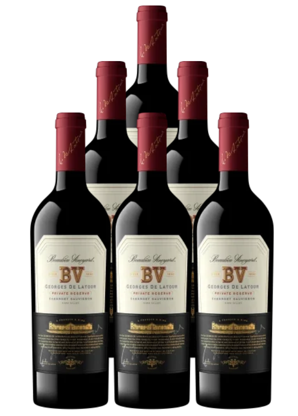 Beaulieu Vineyard Georges de Latour Private Reserve Cabernet Sauvignon 2022 750 ML (6 Bottles)