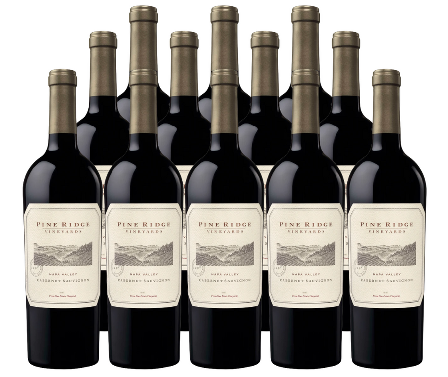 Pine Ridge Cabernet Sauvignon Napa Valley 750 ML (12 Bottles)