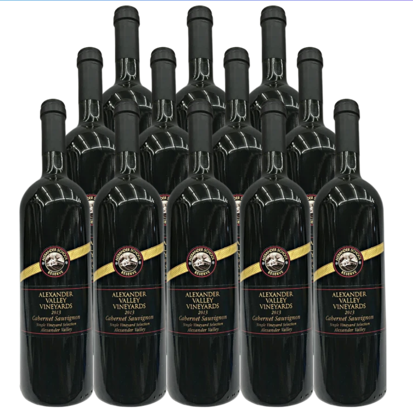 Alexander Valley Cabernet Sauvignon Single Selection Alexander School Reserve Alexander Valley 750 ML (12 Bottles)