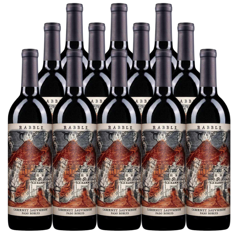 Rabble Cabernet Sauvignon Mossfire Ranch Paso Robles 750 ML (12 Bottles)