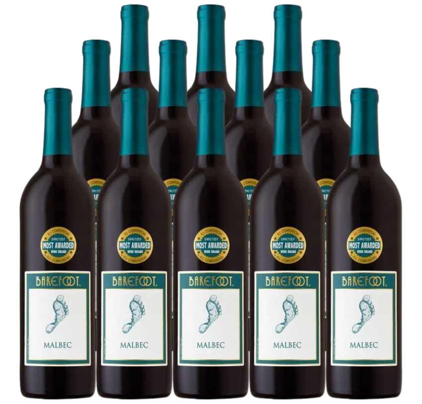 Barefoot Cellars Malbec 750 ML (12 Bottles)