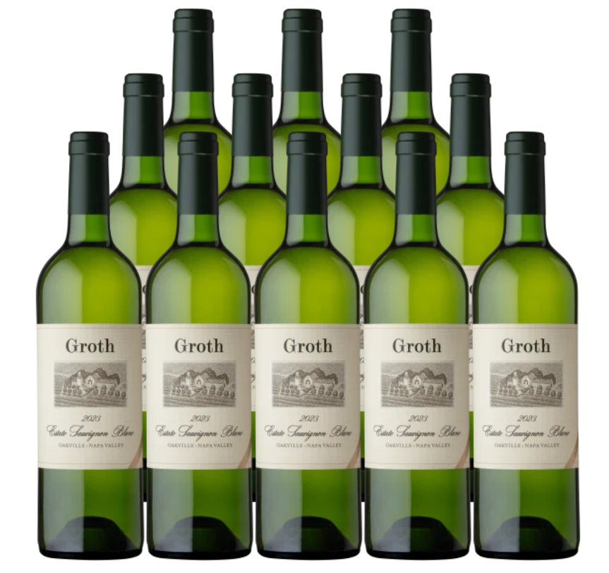 Groth Sauvignon Blanc Napa Valley 2023 750 ML (12 Bottles)