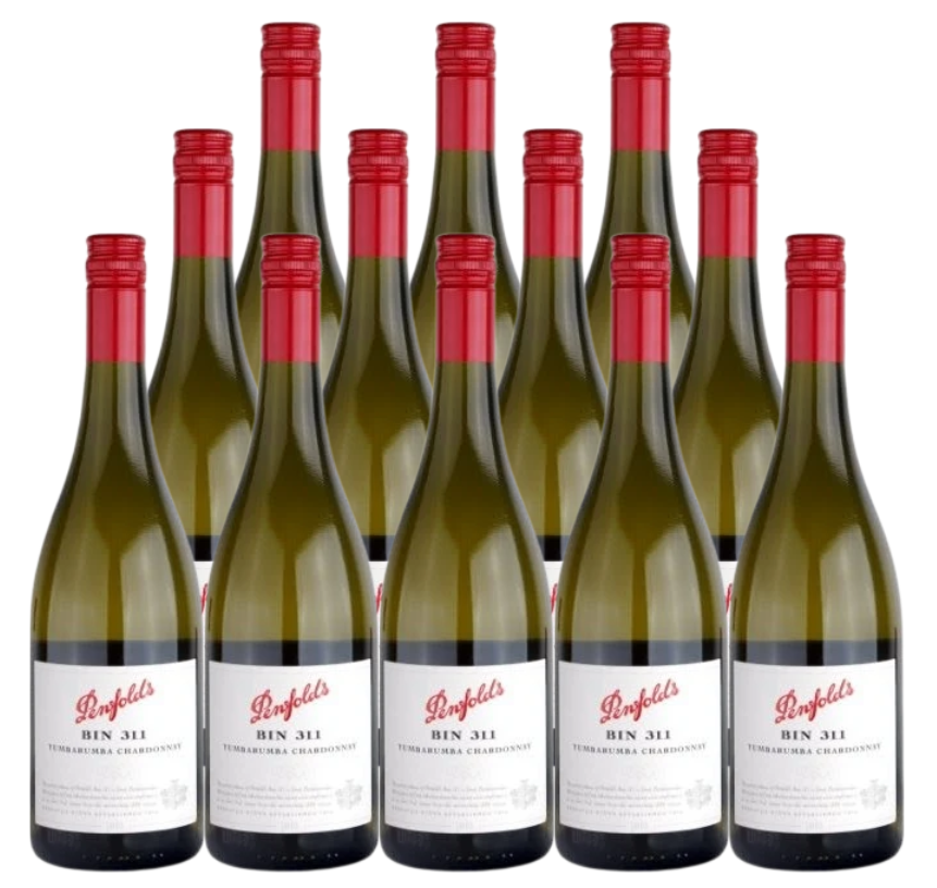 Penfolds Chardonnay Bin 311 Tumbarumba 2016 750 ML (12 Bottles)