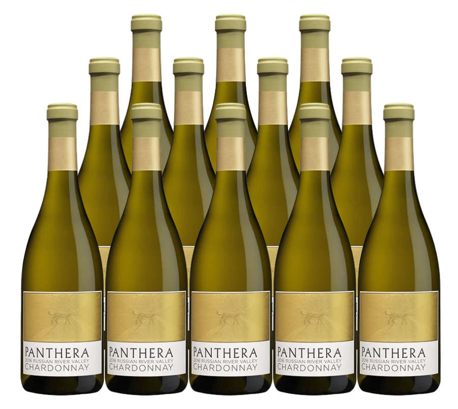 The Hess Collection Chardonnay Panthera Russian River Valley 2016 750 ML (12 Bottles)