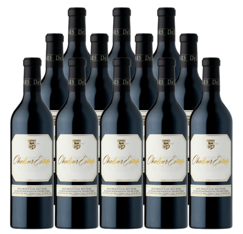 Delille Cellars Chaleur Estate Rouge 2020 750 ML (12 Bottles)