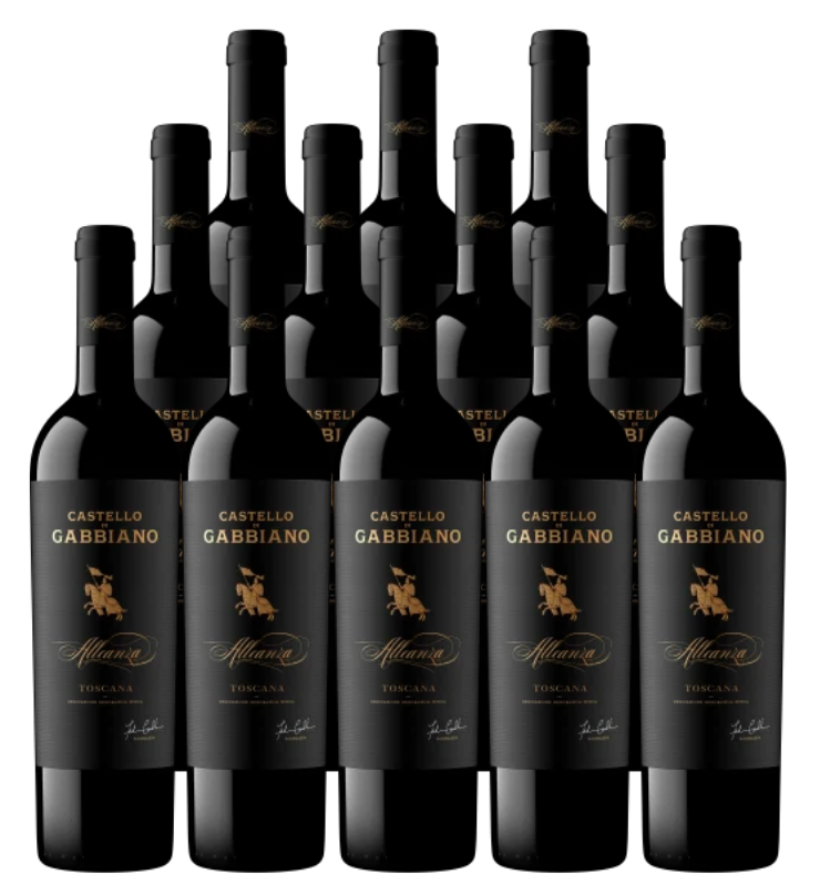 Castello di Gabbiano Alleanza 2018 750 ML (12 Bottles)
