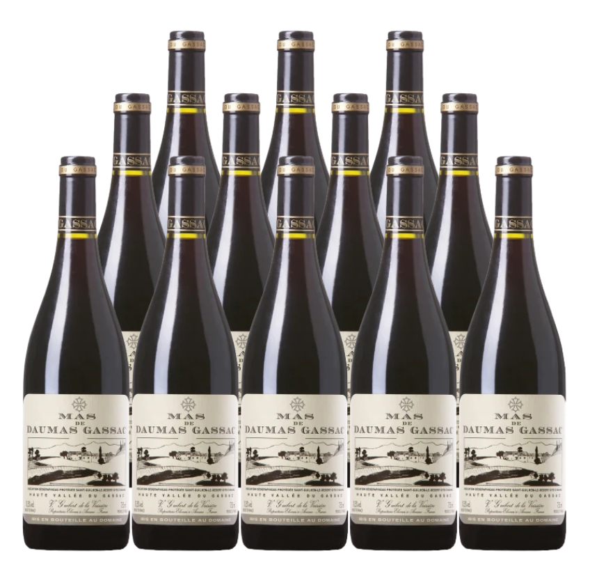 Mas de Daumas Gassac Vin de Pays de l Herault Rouge 750 ML (12 Bottles)