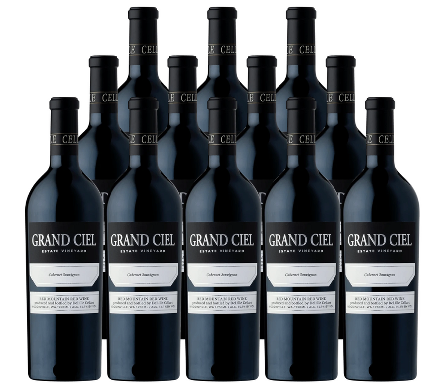 DeLille Cellars Grand Ciel Cabernet Sauvignon 2021 750 ML (12 Bottles)
