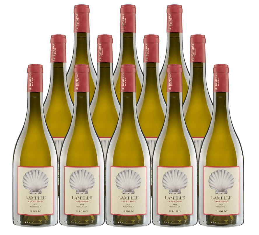 Il Borro Lamelle Toscana IGT Bianco 750 ML (12 Bottles)