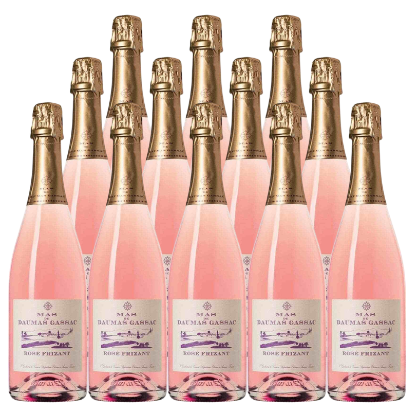 Mas De Daumas Gassac Vin De Pays De L'Herault Rose Frizant 750 ML (12 Bottles)