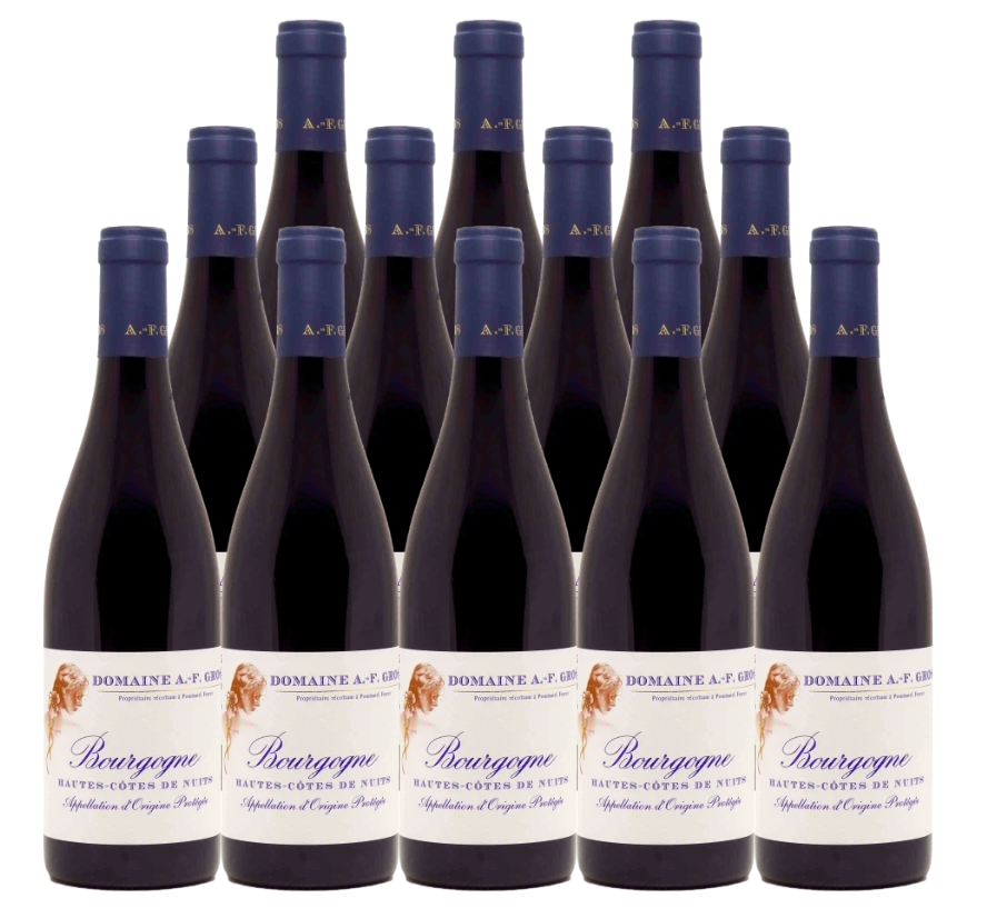 A.F. Gros Bourgogne Hautes Cotes de Nuits Rouge 2022 750 ML (12 Bottles)