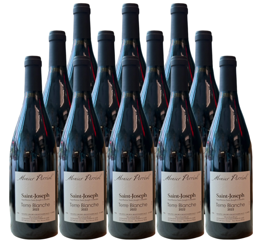 Monier Perréol Saint Joseph Terre Blanche 2022 750 ML (12 Bottles)